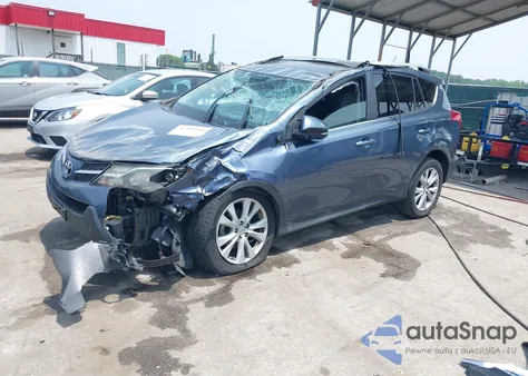 2013 Toyota Rav4 Limited из США, поврежденный, VIN 2T3DFREV8DW069464